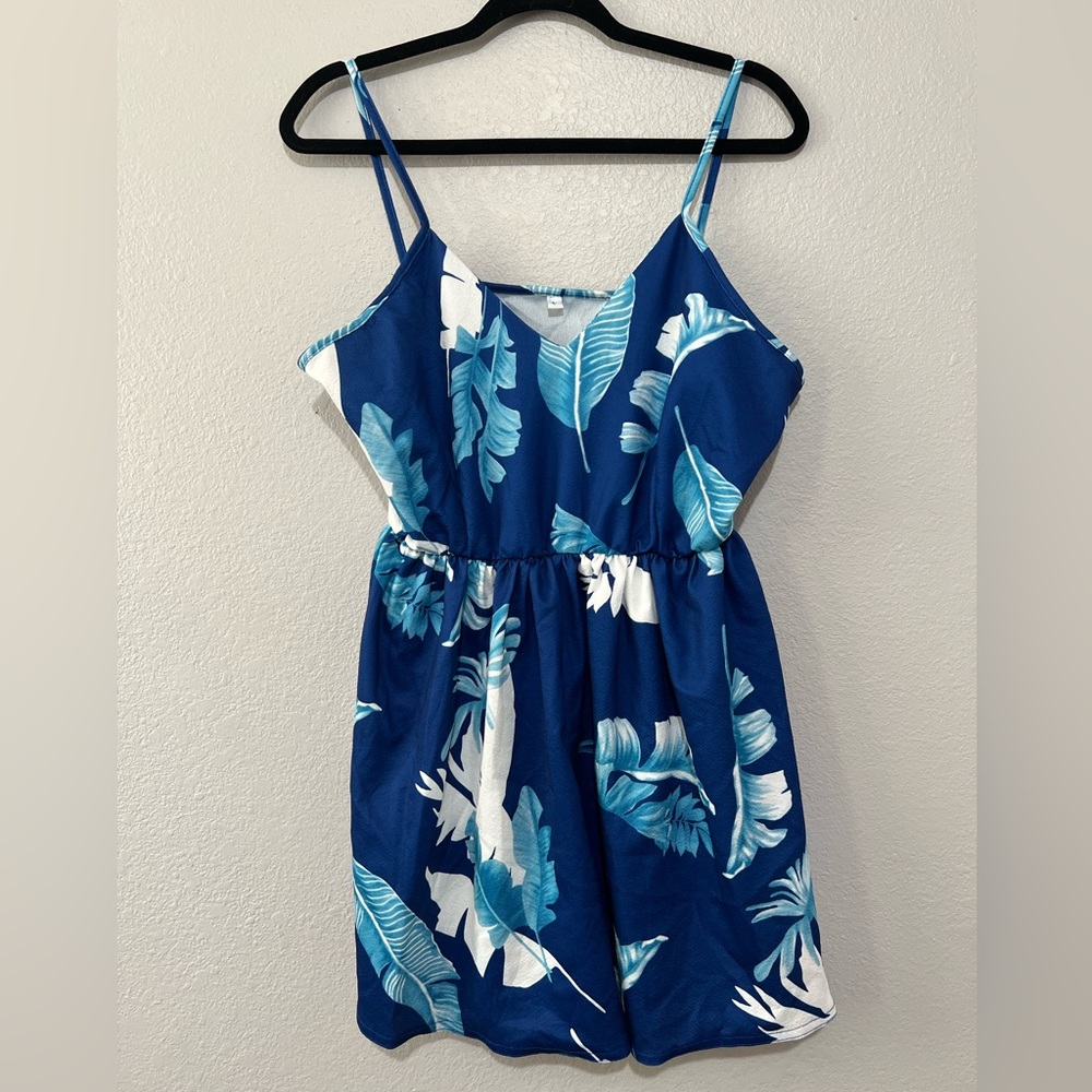 NWOT Tropical Romper - Picture 1 of 4